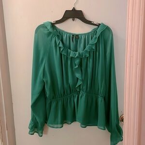 Green blouse, Versona, Size L